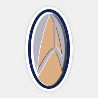 Star Fleet 3190 Chest Insignia Costume Sticker